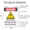 Signmission Electric Meter Room Danger Sign, Vinyl Decal, 18in W x 24in L, 2PK OS-2PACK-DS-D-1824-V-1192 - alternate 3